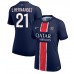 Maillot de foot Paris Saint-Germain Lucas Hernandez #21 Domicile vêtements Femmes 2024-25 Manches Courtes